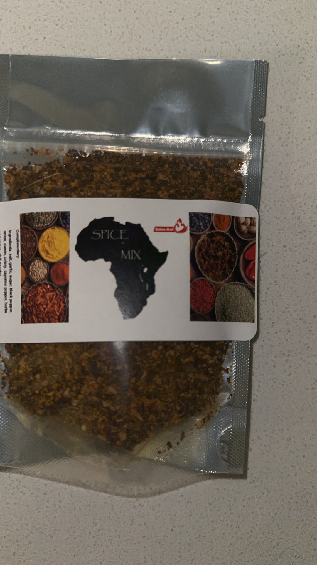 African Spice Mix — Extra Hot spice pack